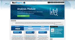 Desktop Screenshot of next-reports.com